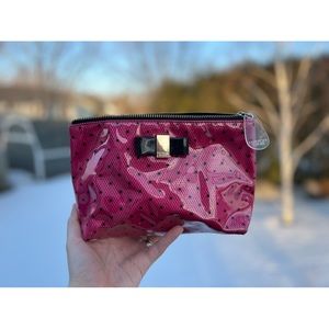 Victoria’s Secret Pink and Black Polkadot Makeup Bag